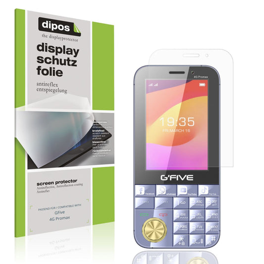 4x Schutzfolie matt für GFive 4G Promax Display-Sc (1)