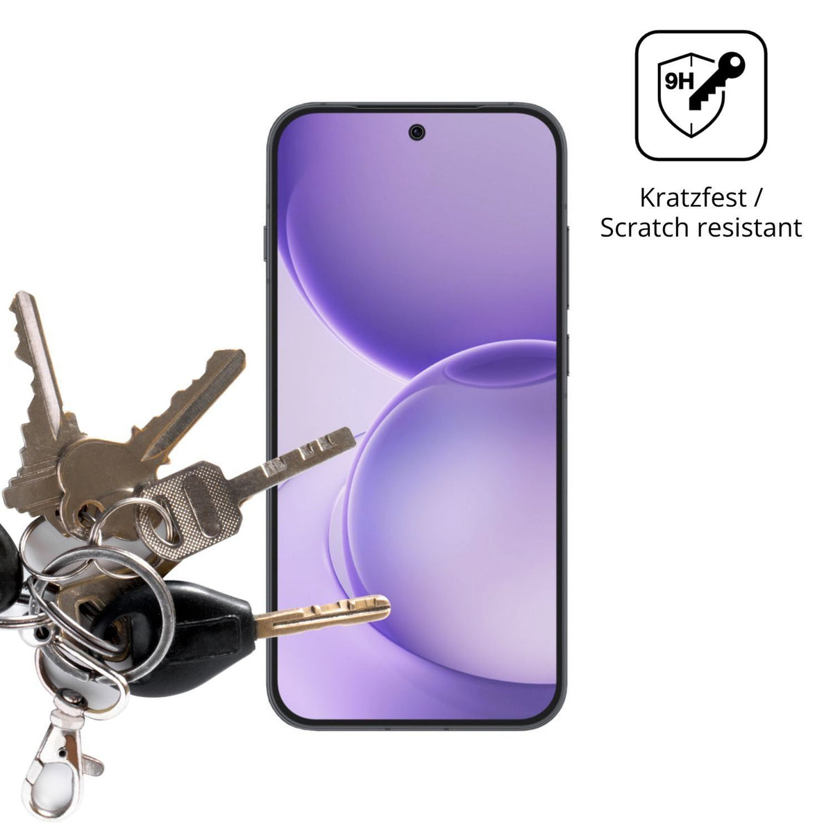 2x 9H Schutzfolie matt für Oppo Reno16 Panzerfolie (3)