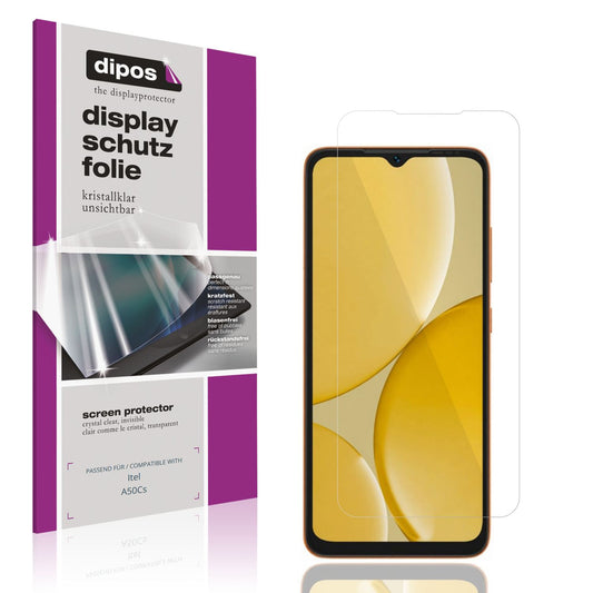 4x Schutzfolie klar für Itel A50Cs Display-Schutzf (1)