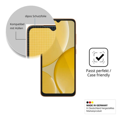 4x Schutzfolie klar für Itel A50Cs Display-Schutzf (6)