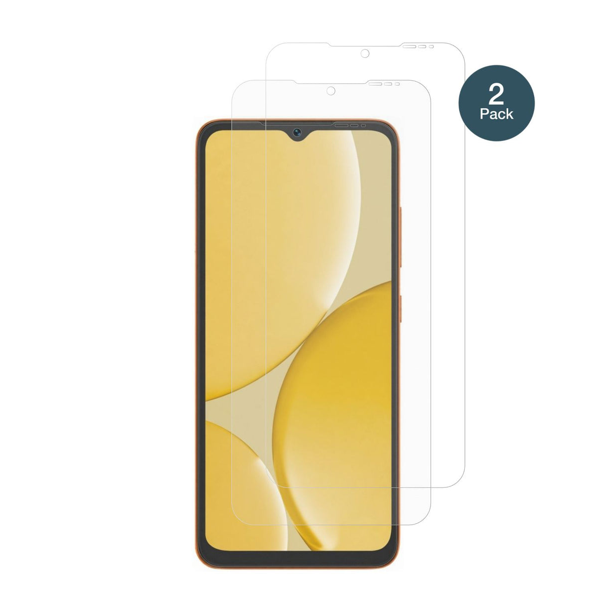 2x 9H Schutzfolie matt für Itel A50Cs Panzerfolie (2)