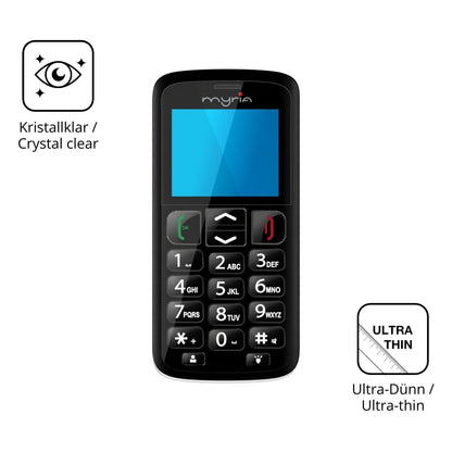 4x Schutzfolie klar für Myria Senior 3G Display-Sc (5)