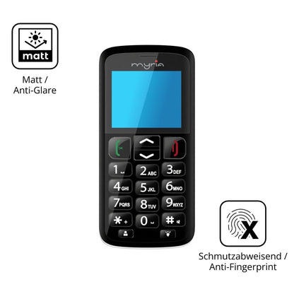 4x Schutzfolie matt für Myria Senior 3G Display-Sc (5)