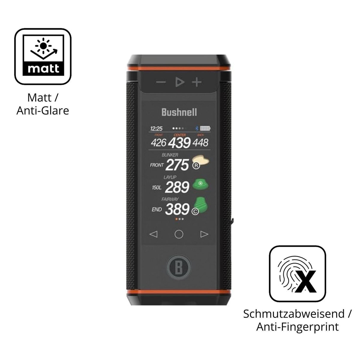 4x Schutzfolie matt für Bushnell Wingman HD Displa (5)