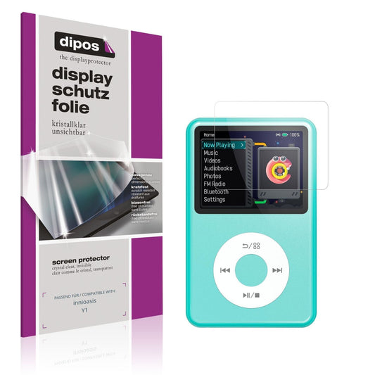 4x Schutzfolie klar für innioasis Y1 Display-Schut (1)