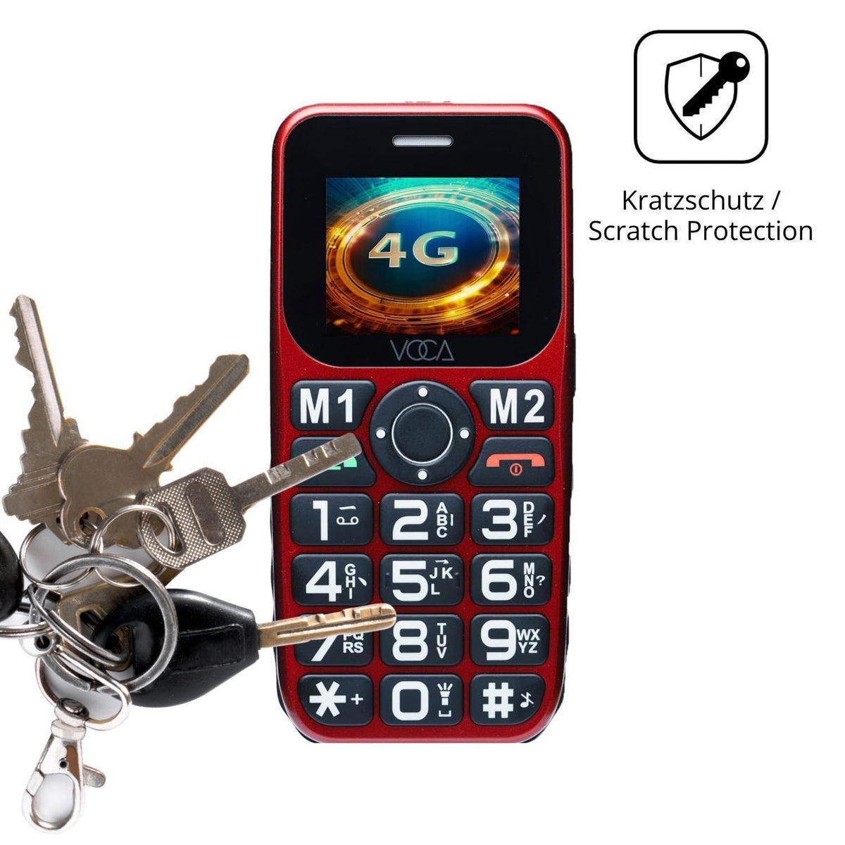 4x Schutzfolie klar für VOCA V141 Display-Schutzfo (4)
