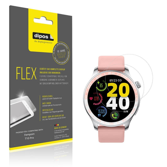 2x 3D Full Cover Schutzfolie für Fempoin T10 Pro (1)