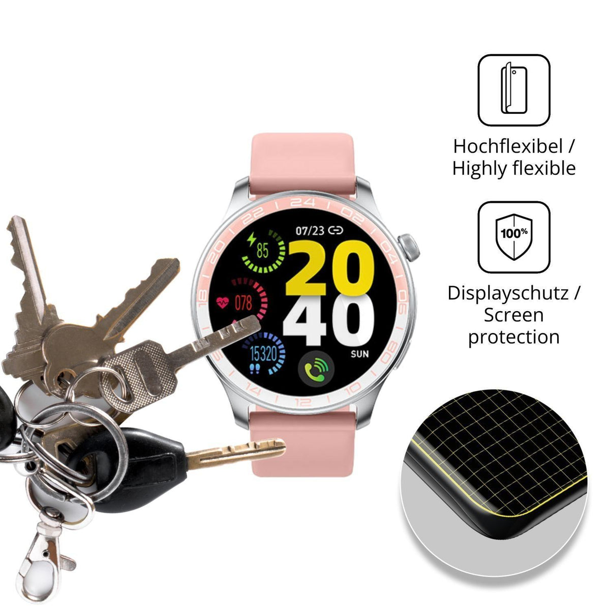 2x 3D Full Cover Schutzfolie für Fempoin T10 Pro (3)