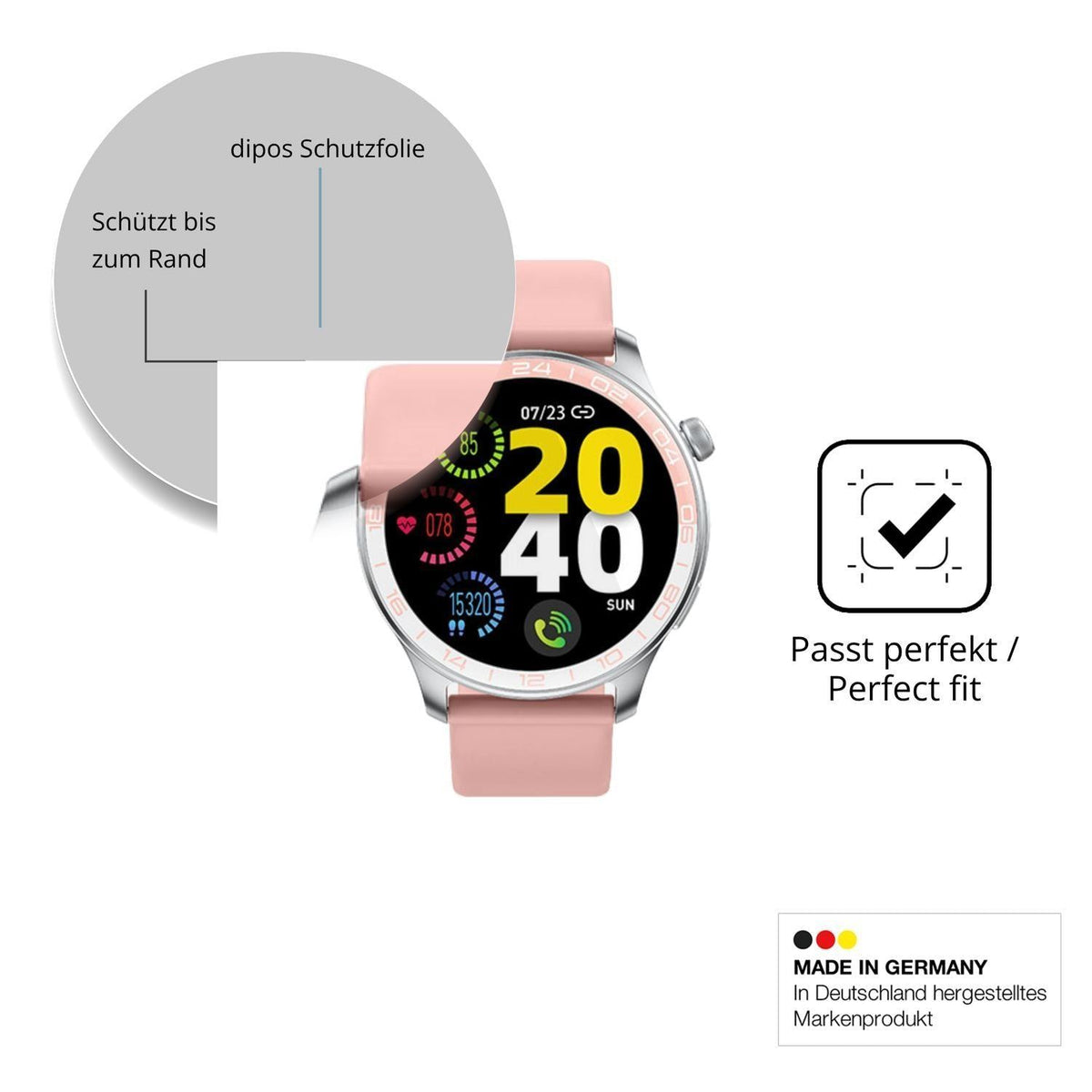 2x 3D Full Cover Schutzfolie für Fempoin T10 Pro (6)