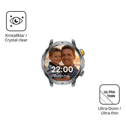 6x Schutzfolie klar für HIRREO EF24 Display-Schutz (5)