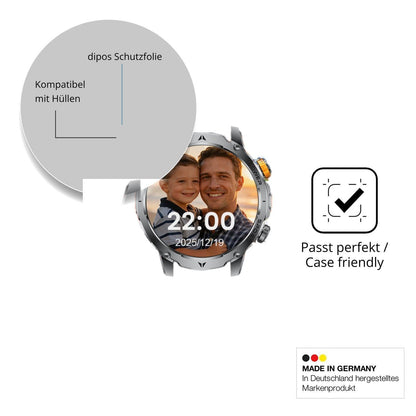 6x Schutzfolie klar für HIRREO EF24 Display-Schutz (6)