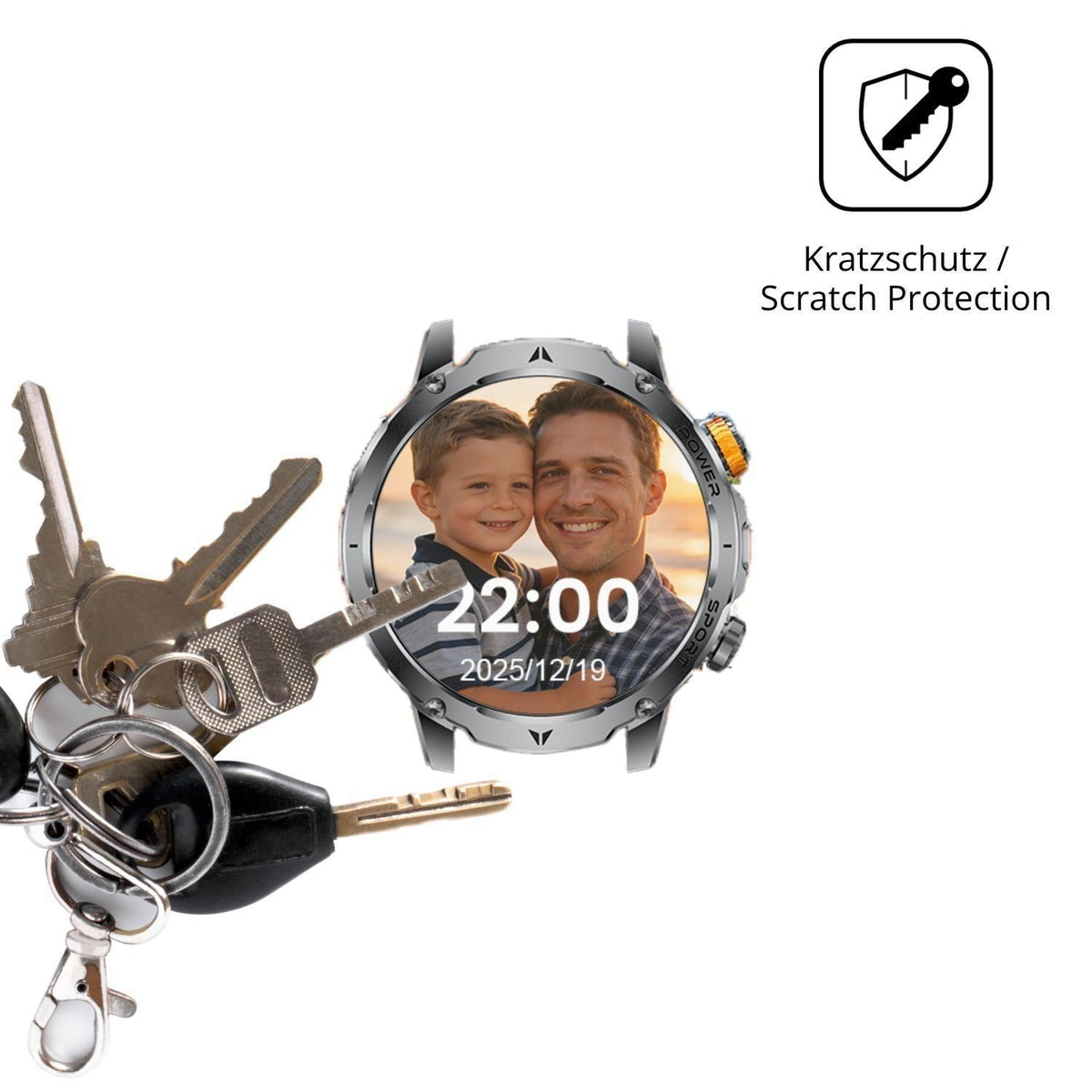 6x Schutzfolie matt für HIRREO EF24 Display-Schutz (4)