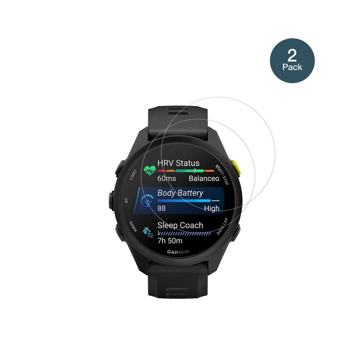 2x 9H Schutzfolie für Garmin Forerunner 70 Panzerf (2)