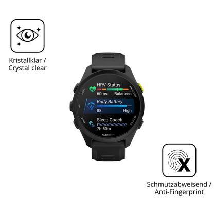 2x 9H Schutzfolie für Garmin Forerunner 70 Panzerf (5)