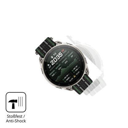 2x 9H Schutzfolie für Amazfit Cheetah 2 Ultra Panz (4)