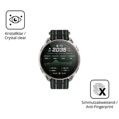 2x 9H Schutzfolie für Amazfit Cheetah 2 Ultra Panz (5)