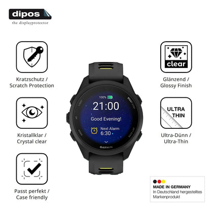 6x Schutzfolie klar für Garmin Forerunner 170 Disp (7)