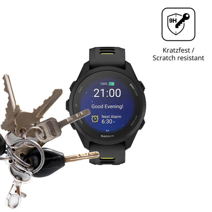 2x 9H Schutzfolie matt für Garmin Forerunner 170 P (3)
