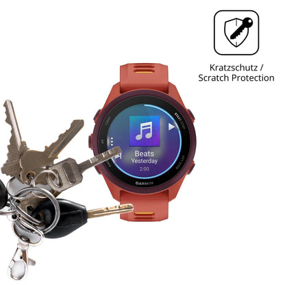 6x Schutzfolie klar für Garmin Forerunner 170 Musi (4)