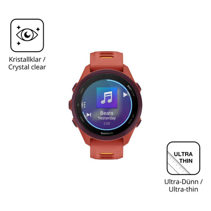 6x Schutzfolie klar für Garmin Forerunner 170 Musi (5)