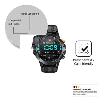 6x Schutzfolie klar für FOSSiBOT C29 Display-Schut (6)