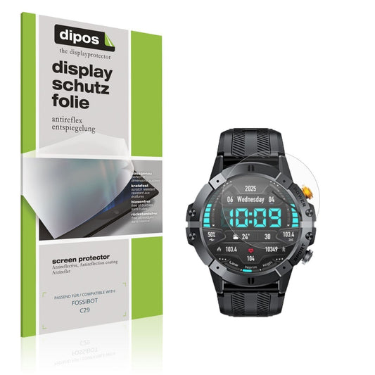 6x Schutzfolie matt für FOSSiBOT C29 Display-Schut (1)