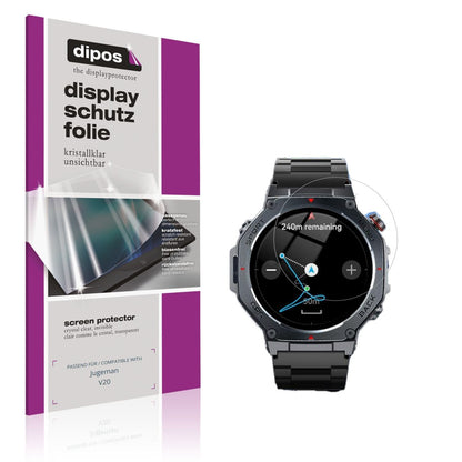 6x Schutzfolie klar für Jugeman V20 Display-Schutz (1)