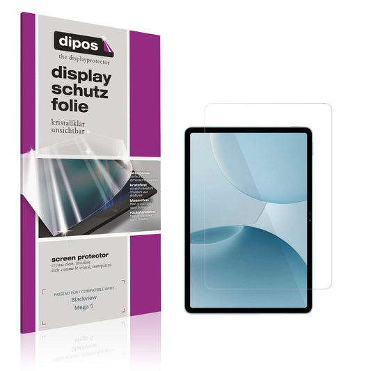 2x Schutzfolie klar für Blackview Mega 5 Display-S (1)