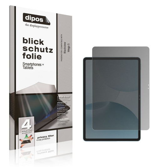 Blickschutzfolie für Blackview Mega 5 matt Schutzf (1)