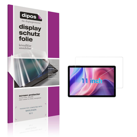 2x Schutzfolie klar für MAXLEGEN N11 Display-Schut (1)