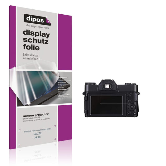 4x Schutzfolie klar für SWZEC AR10 Display-Schutzf (1)