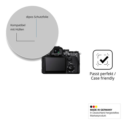 4x Schutzfolie klar für Sony Alpha 7R VI Display-S (6)