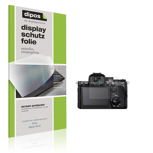 4x Schutzfolie matt für Sony Alpha 7R VI Display-S (1)