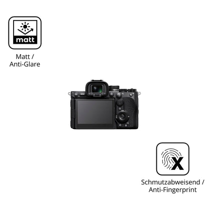 4x Schutzfolie matt für Sony Alpha 7R VI Display-S (5)