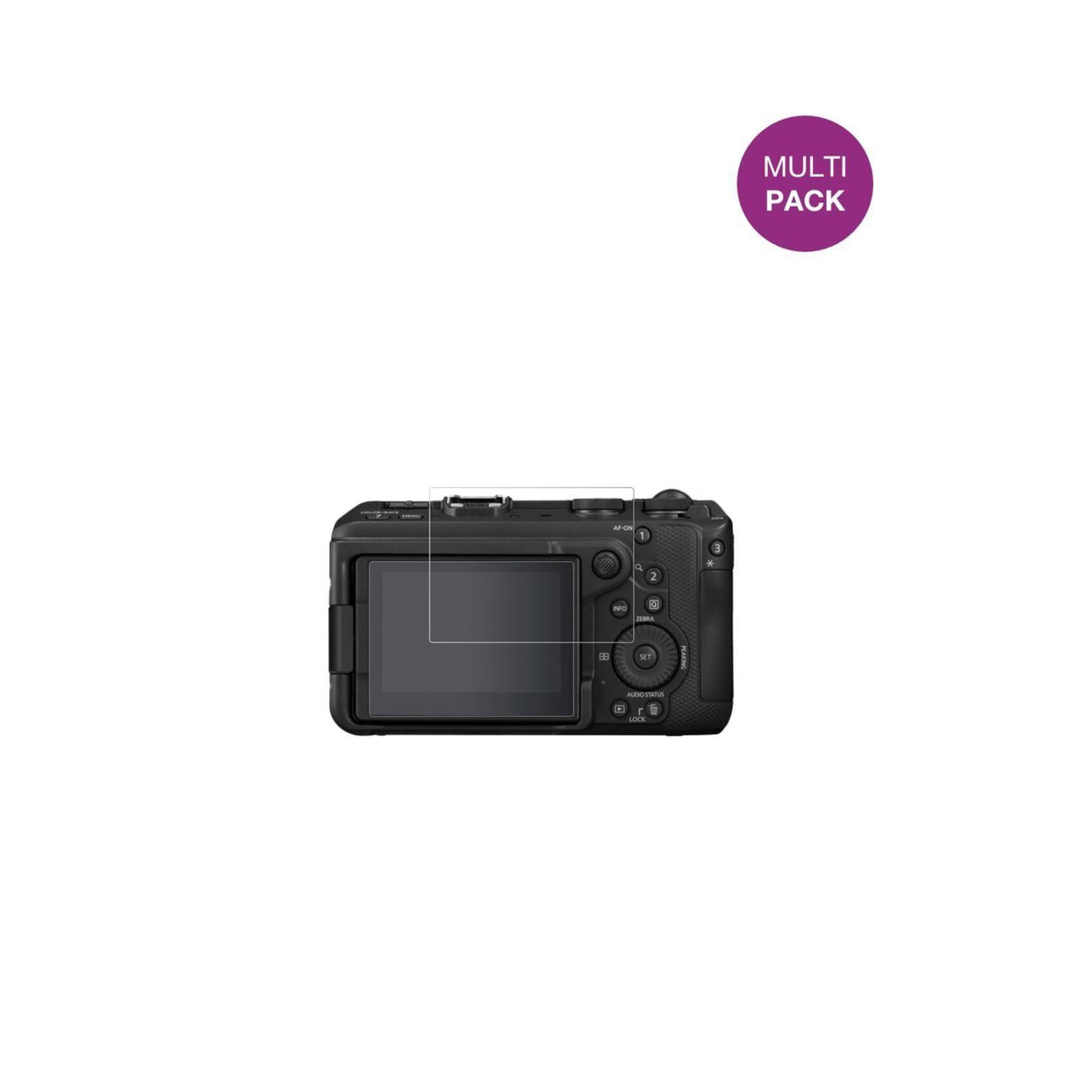4x Schutzfolie klar für Canon EOS R6 V Display-Sch (2)