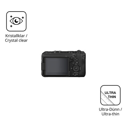 4x Schutzfolie klar für Canon EOS R6 V Display-Sch (5)