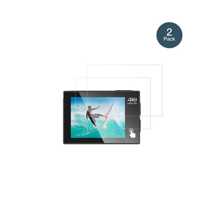 2x 9H Schutzfolie für Exprotrek E-A-F Action Cam P (2)