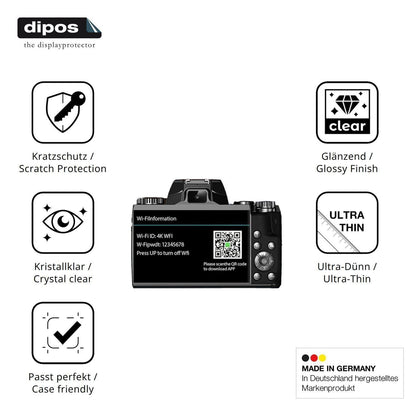 4x Schutzfolie klar für Fine Life Pro W5 Display-S (7)