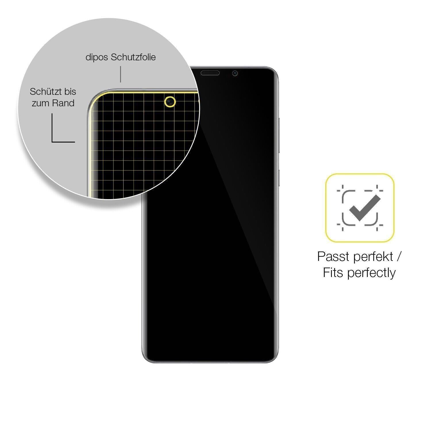 1x 3D Full Cover Schutzfolie für Huawei Mate 50 RS (6)