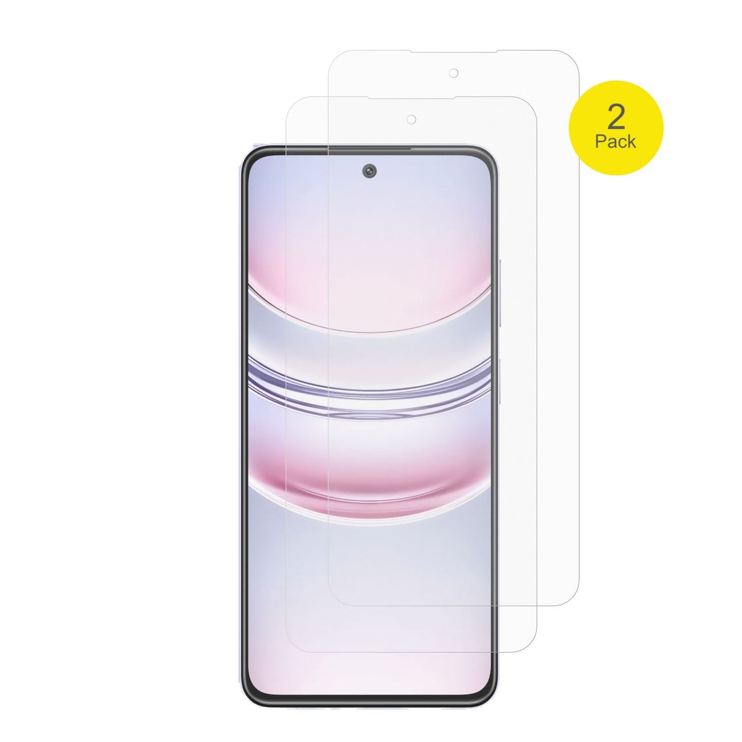 2x Full Cover Schutzfolie matt für Realme C73 (2)