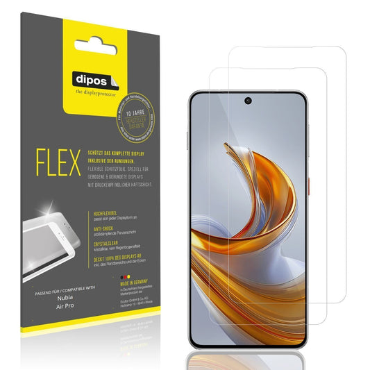 2x 3D Full Cover Schutzfolie für Nubia Air Pro (1)