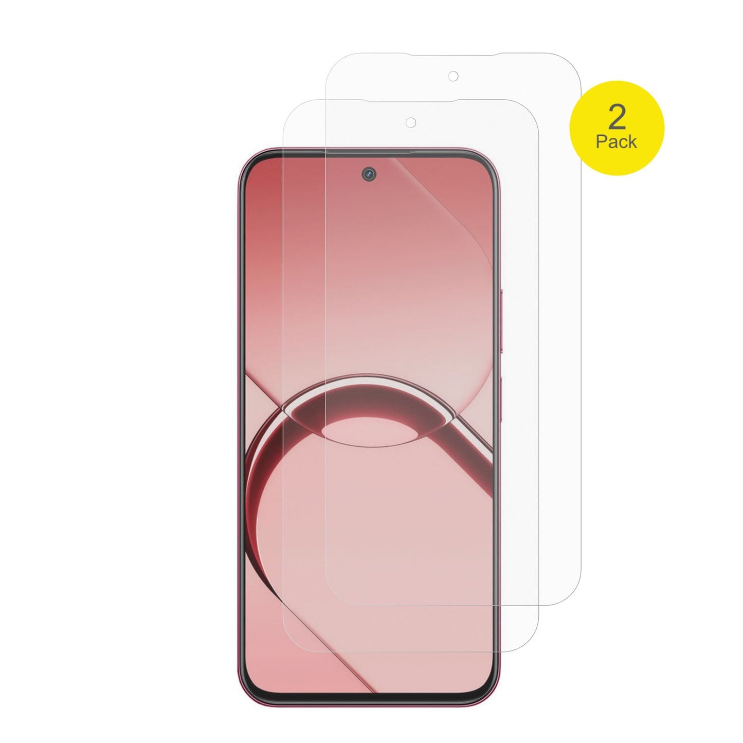 2x Full Cover Schutzfolie matt für Realme 16T (2)