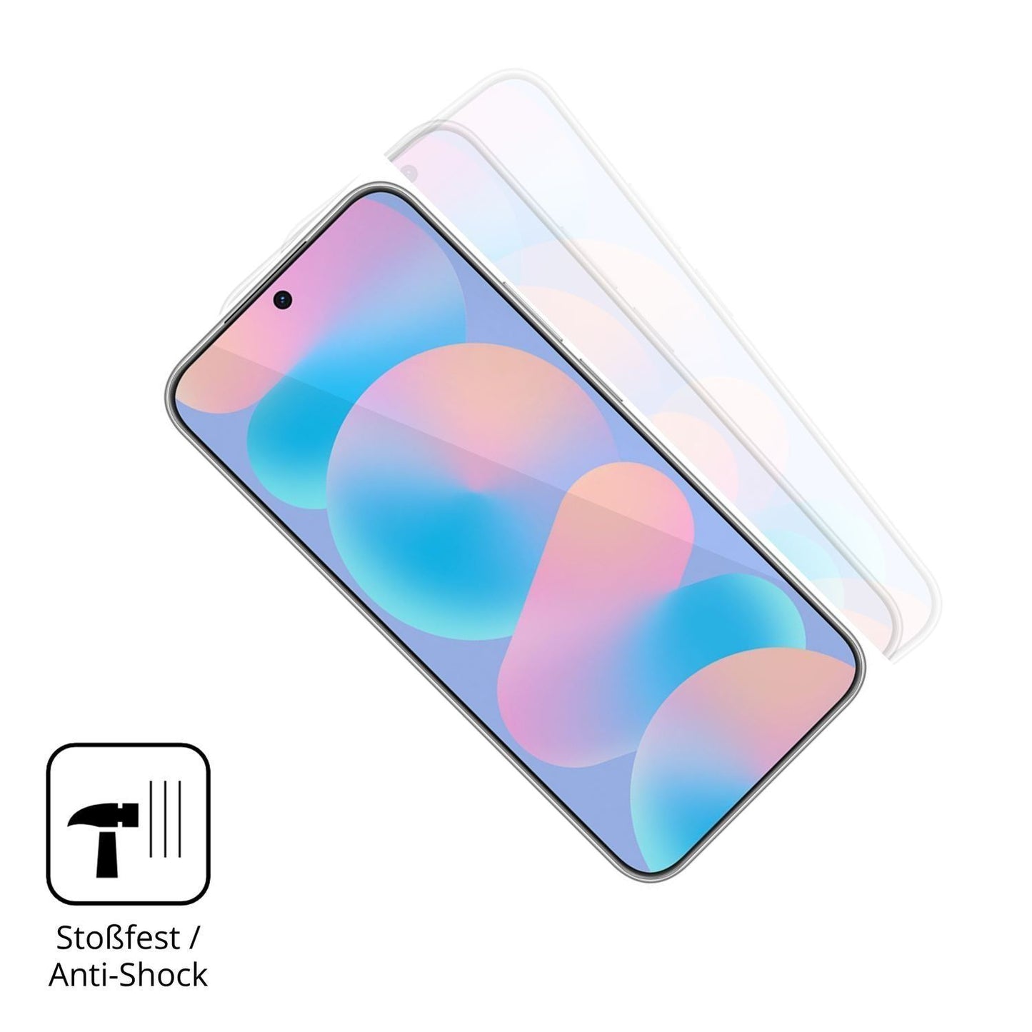 2x 3D Full Cover Schutzfolie für Huawei Nova 16z (4)