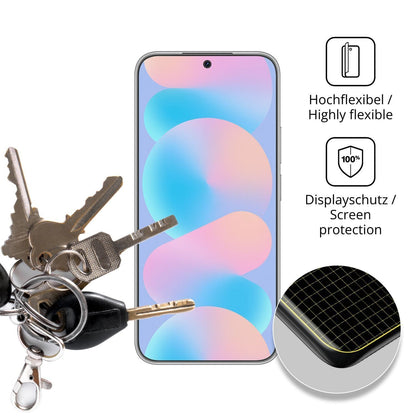 2x Full Cover Schutzfolie matt für Huawei Nova 16z (3)
