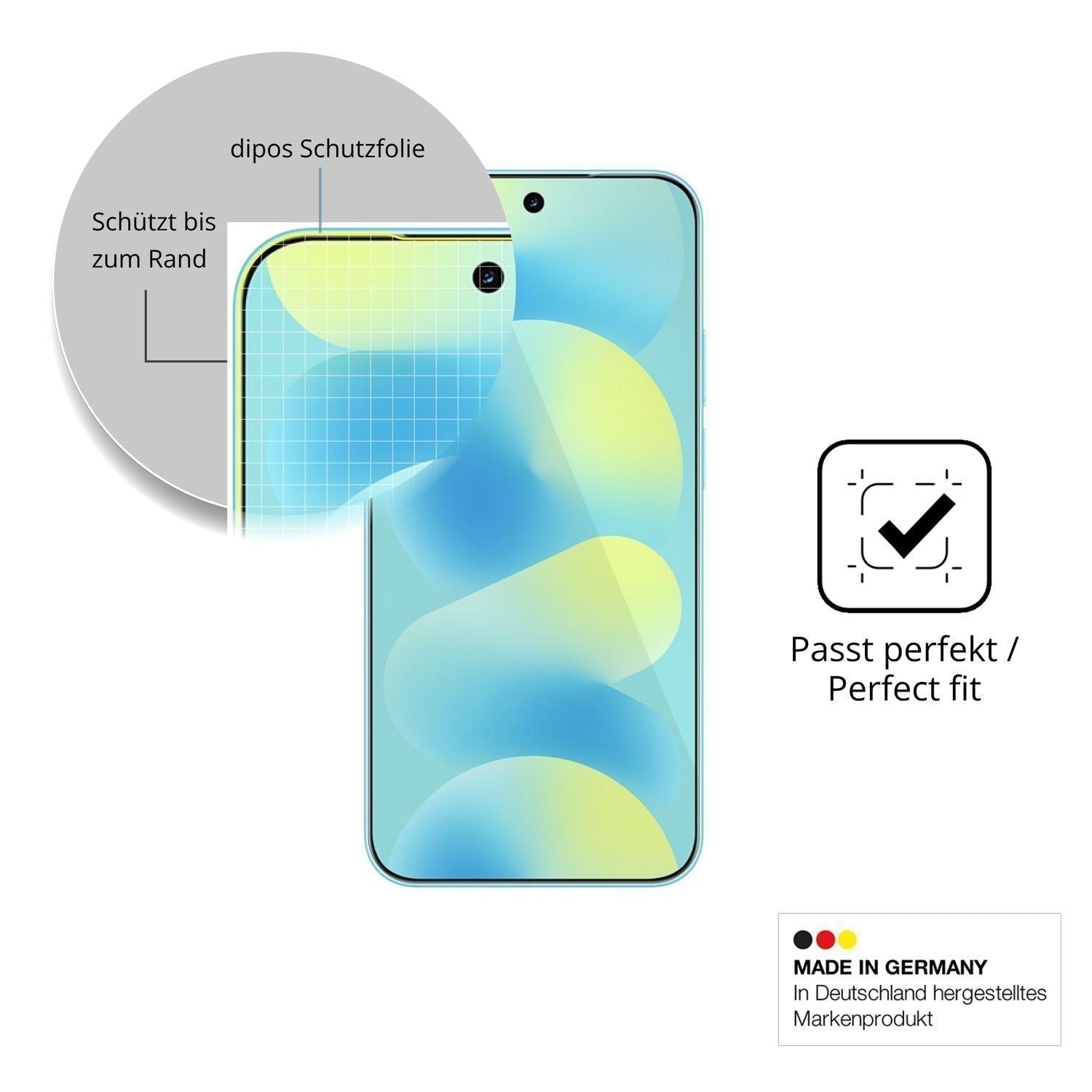 2x 3D Full Cover Schutzfolie für Huawei Nova 16 (6)