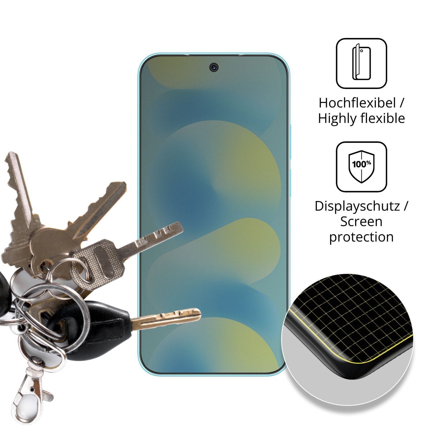 Full Cover Privacy Blickschutzfolie für Huawei Nov (3)