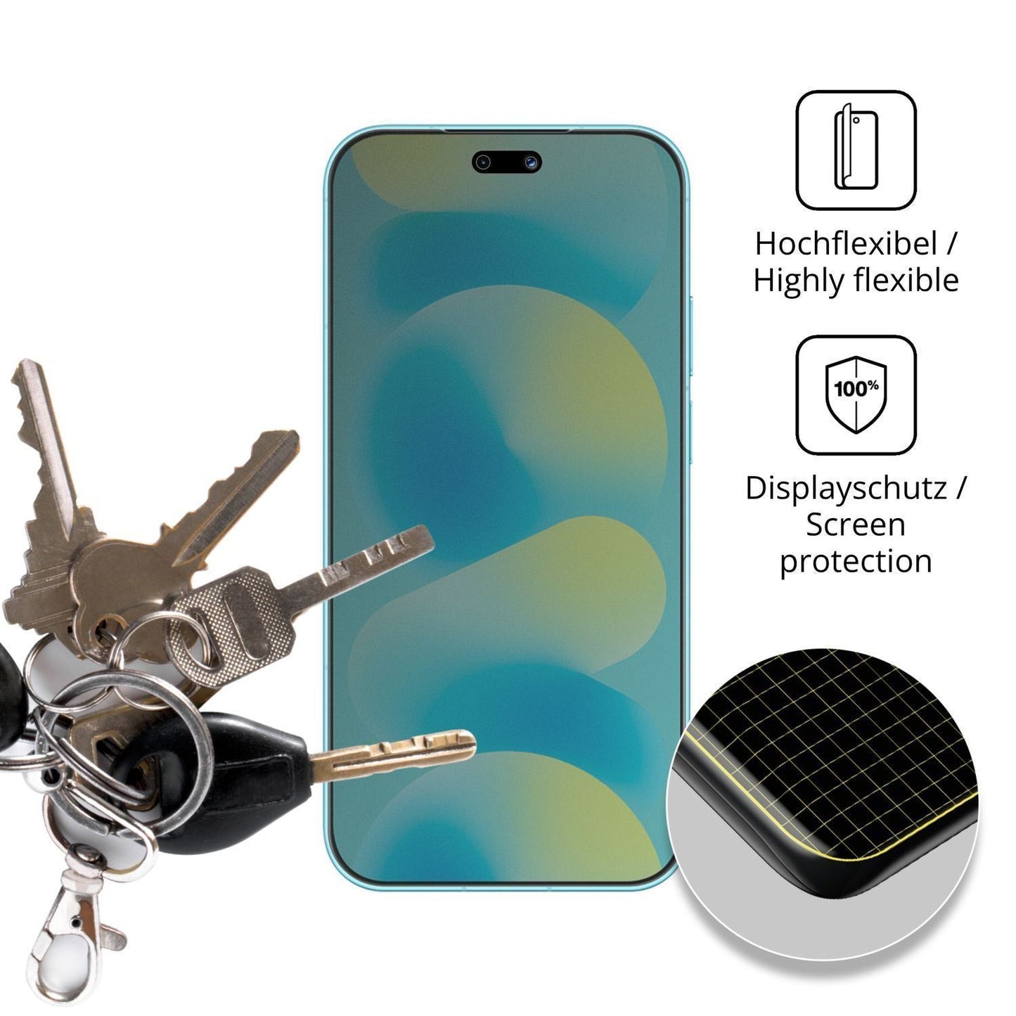 Full Cover Privacy Blickschutzfolie für Huawei Nov (3)