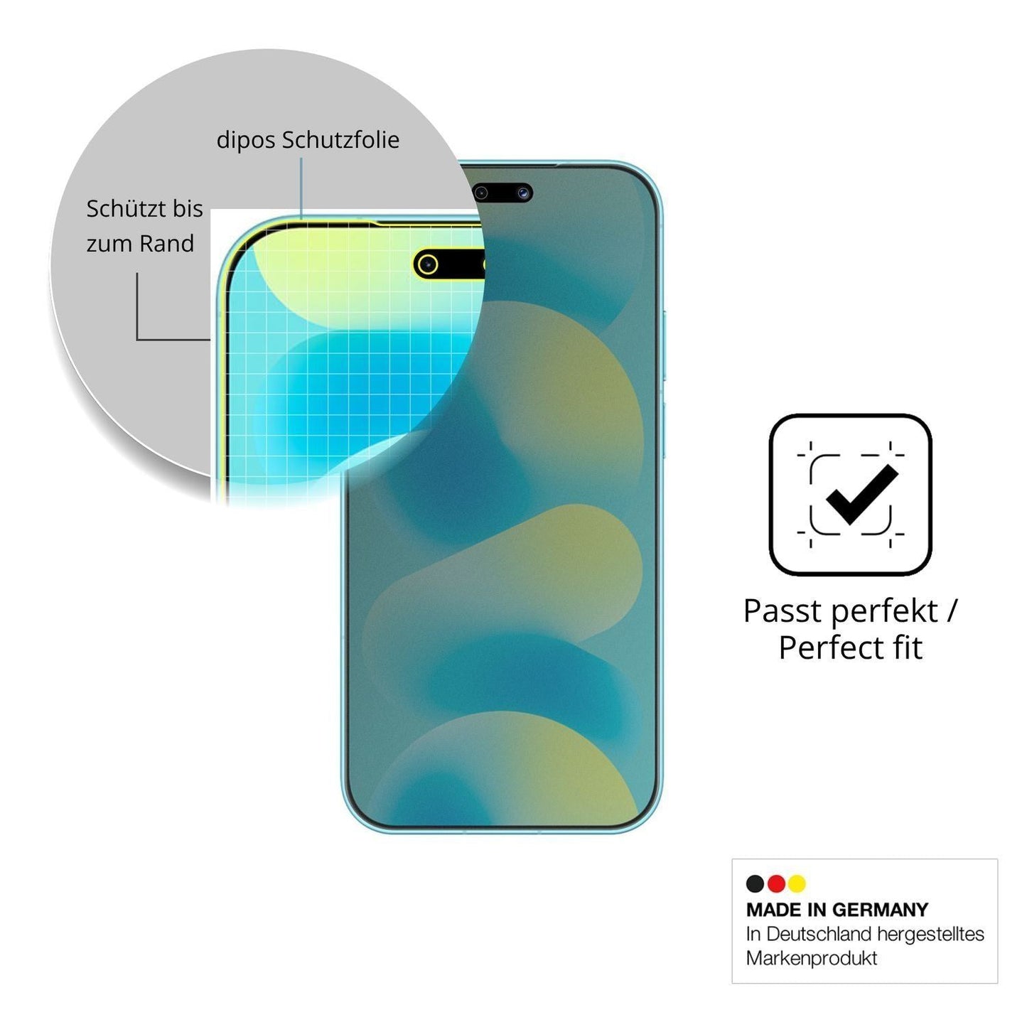 Full Cover Privacy Blickschutzfolie für Huawei Nov (4)