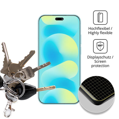 2x Full Cover Schutzfolie matt für Huawei Nova 16  (3)