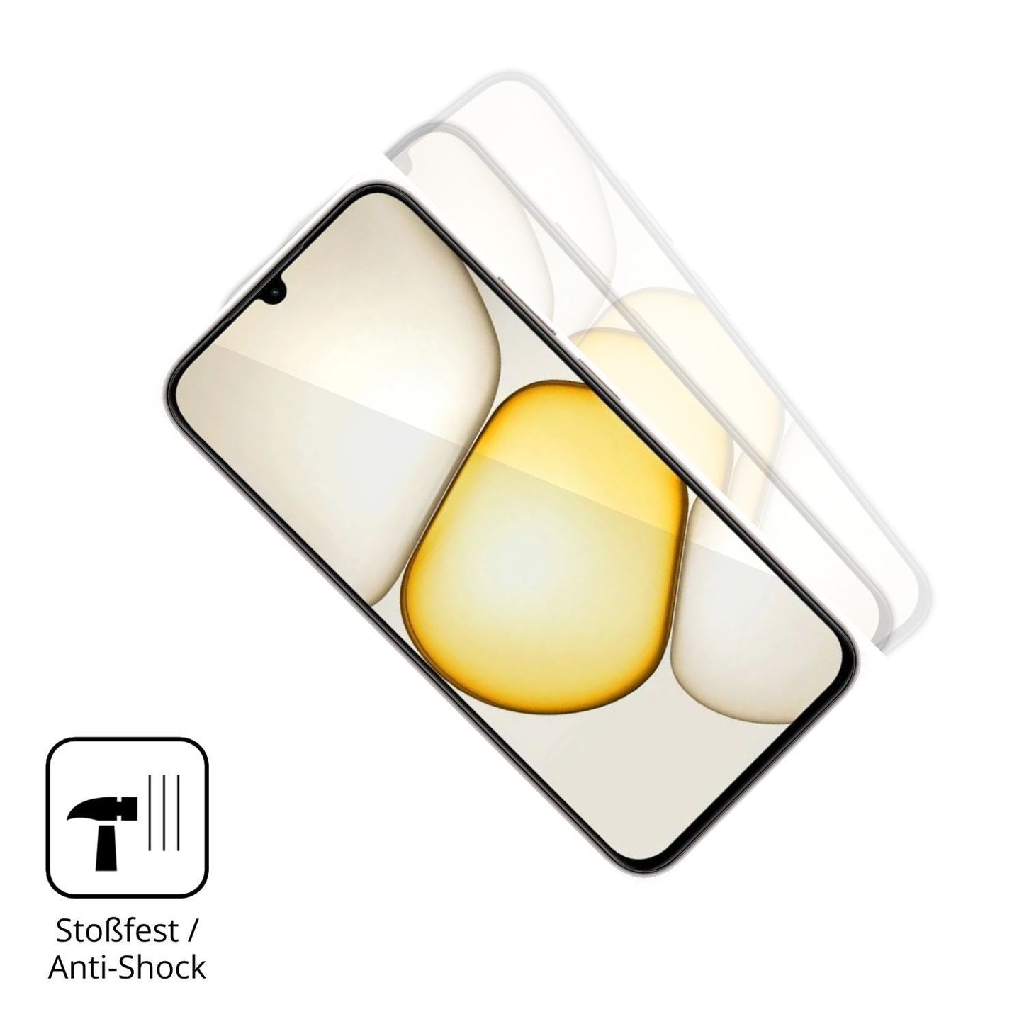 2x 3D Full Cover Schutzfolie für Realme C100x (4)